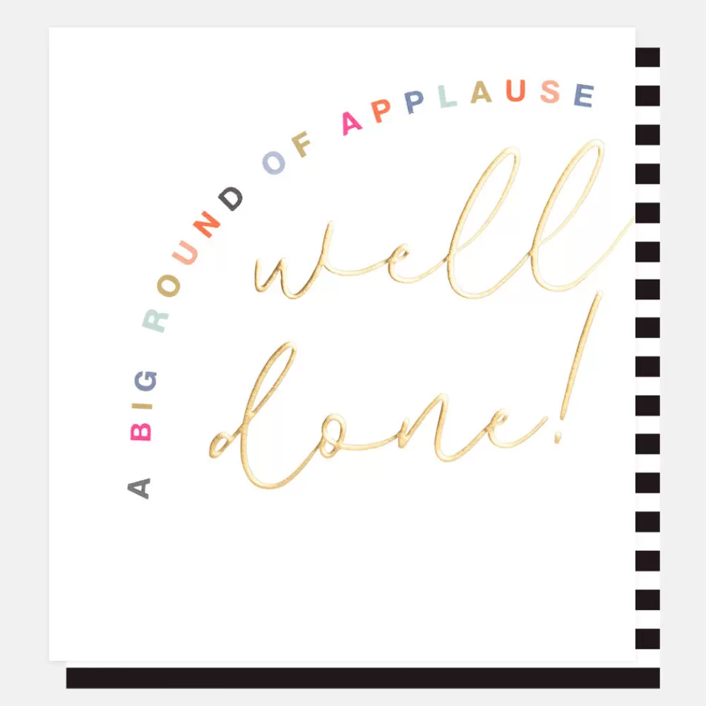 A Big Round of Applause Congratulations Card>Caroline Gardner Cheap