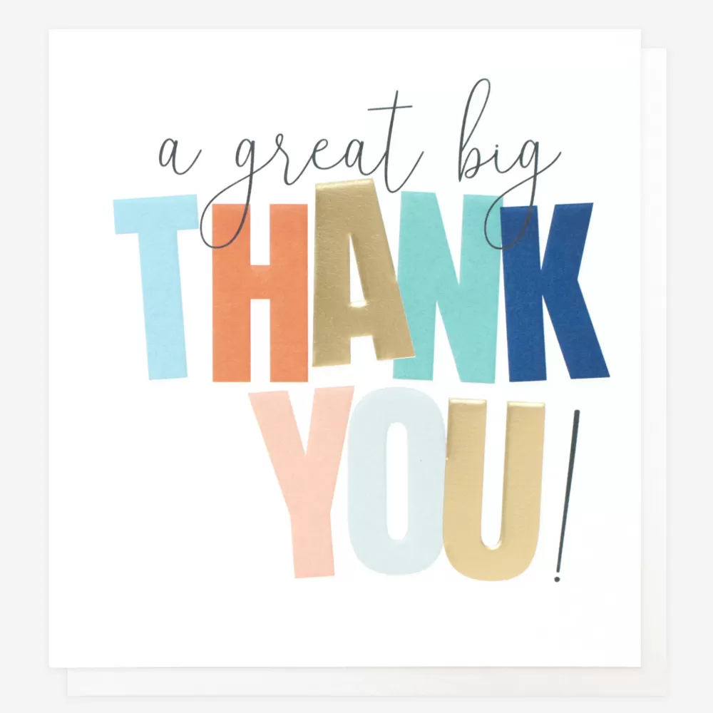 A Great Big Thank You Card>Caroline Gardner Flash Sale