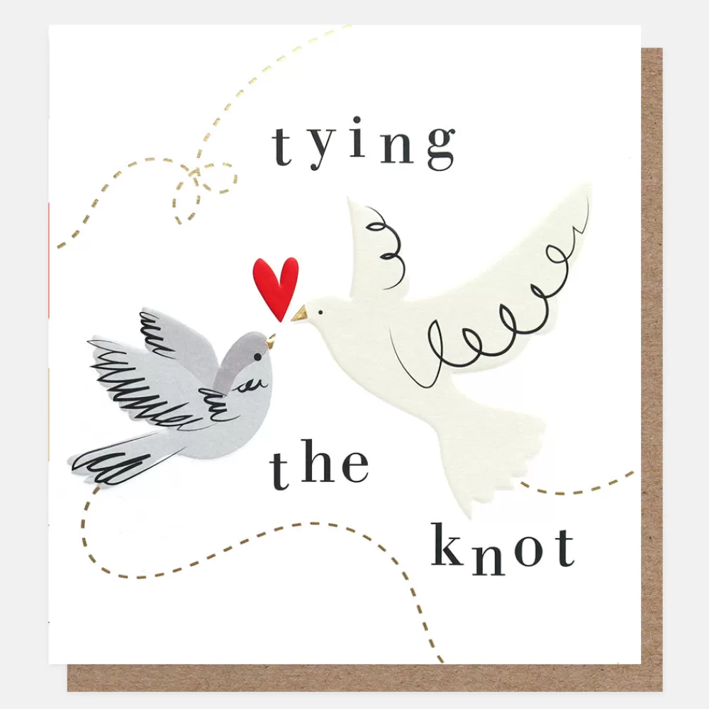 Birds & Heart Wedding Card>Caroline Gardner Hot