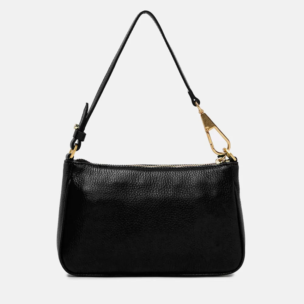 Black Leather Brooke Bag>Caroline Gardner Flash Sale