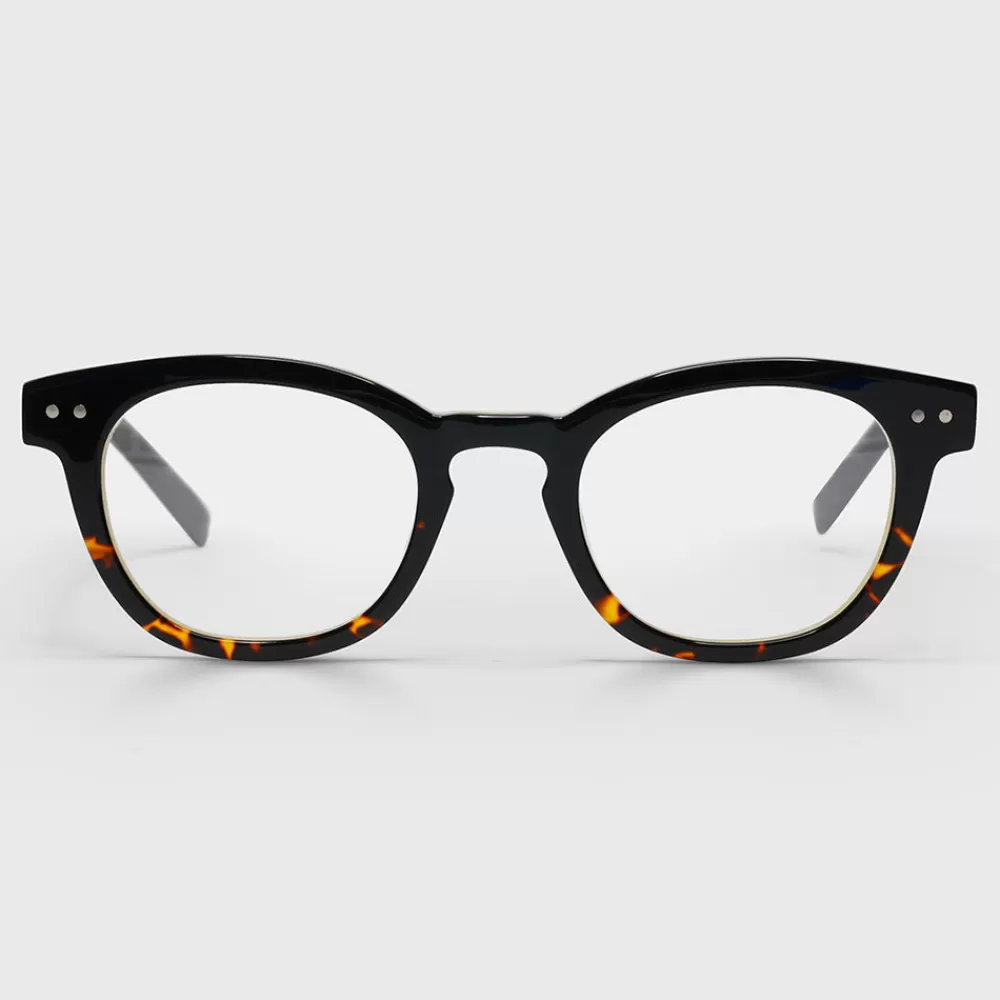 Black Tortoiseshell 'Waylaid' Reading Glasses>Caroline Gardner Cheap