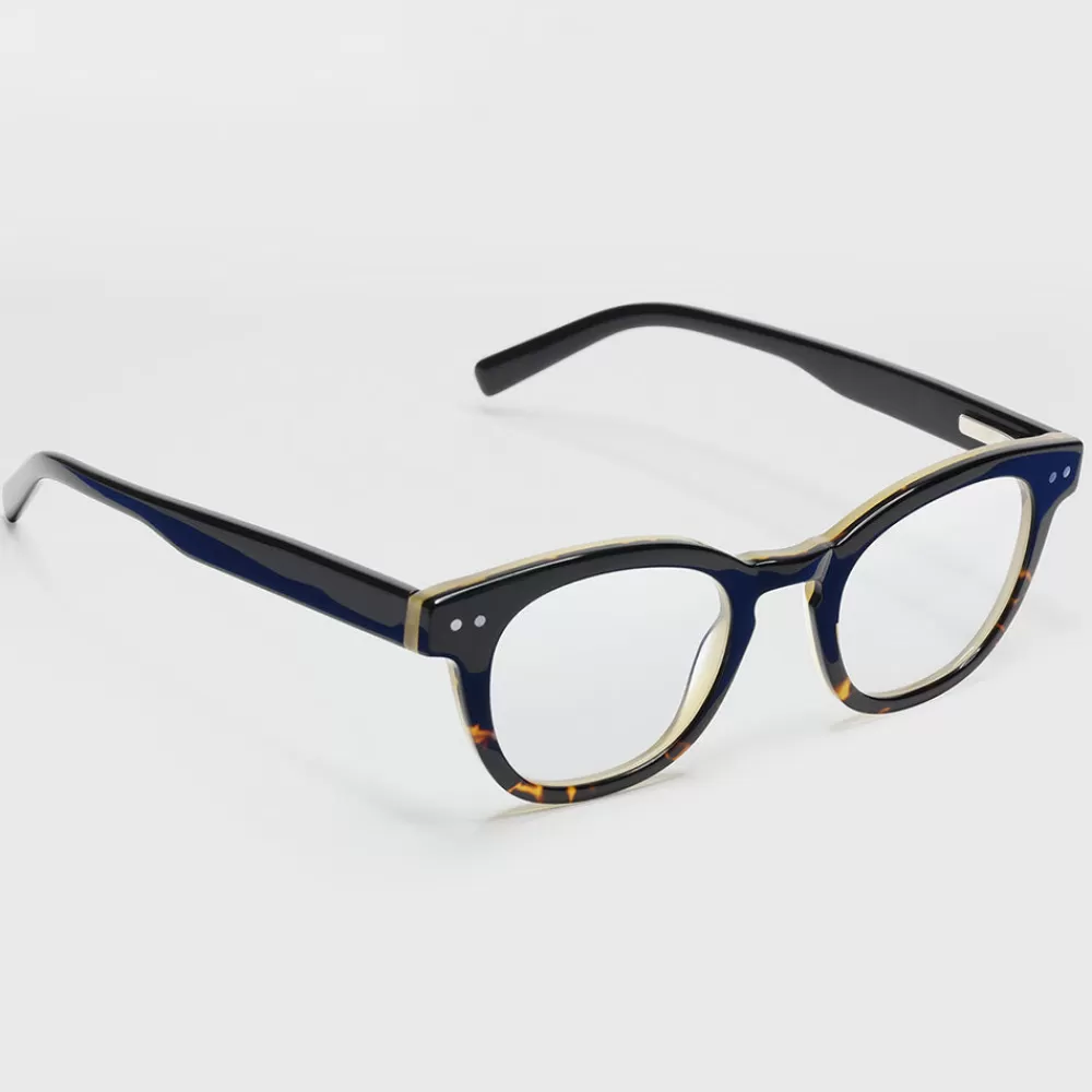 Black Tortoiseshell 'Waylaid' Reading Glasses>Caroline Gardner Cheap