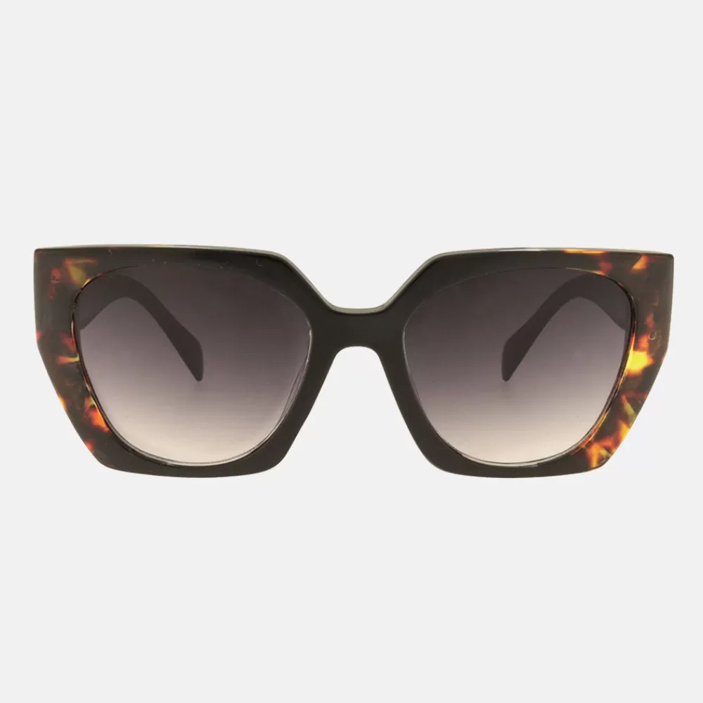 Black/Tortoise Debbie Sunglasses>Caroline Gardner Clearance