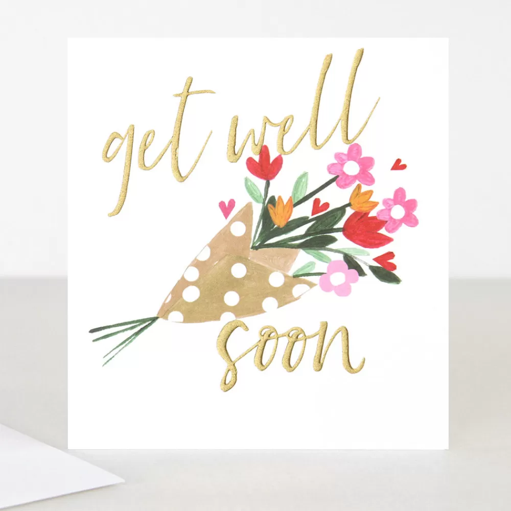 Bouquet Flowers Get Well Soon Card>Caroline Gardner Flash Sale