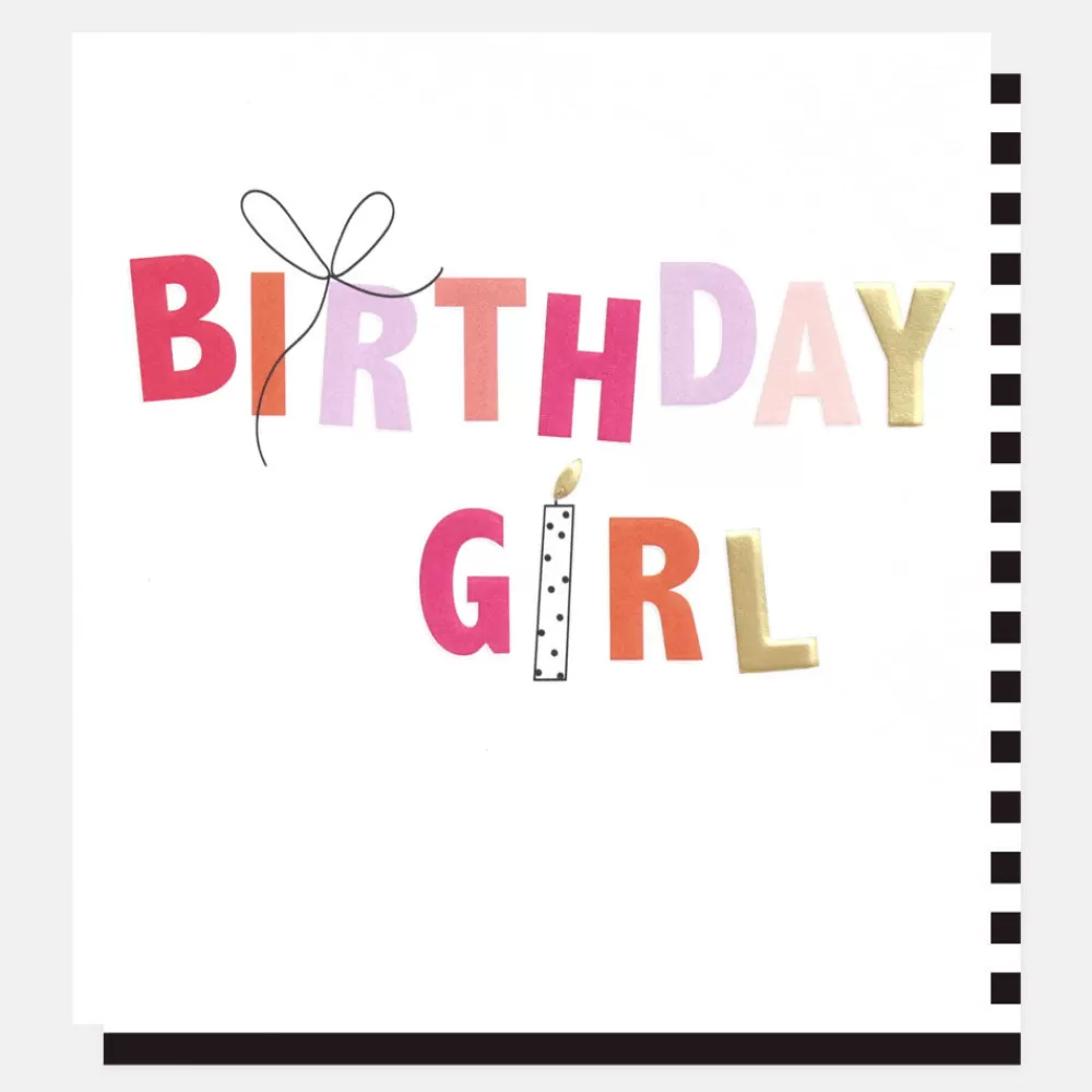 Bow & Candle Birthday Card>Caroline Gardner Shop