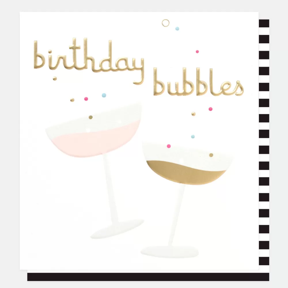 Bubbles Birthday Card>Caroline Gardner Best