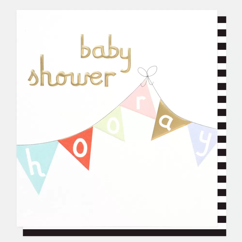 Bunting New Baby Card>Caroline Gardner Hot