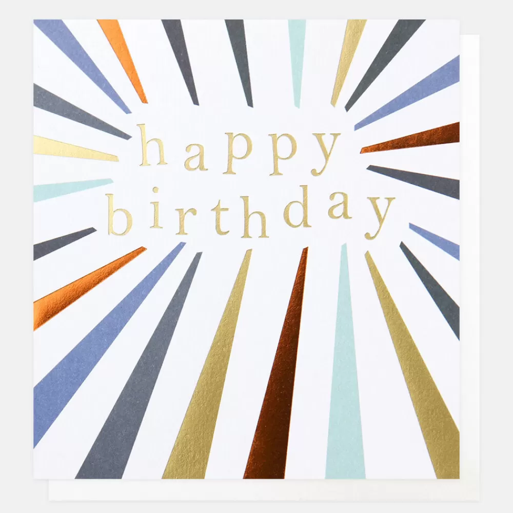 Burst Happy Birthday Card>Caroline Gardner Discount