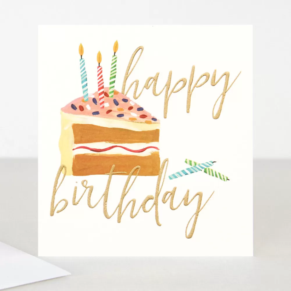 Cake & Candles Birthday Card>Caroline Gardner Shop