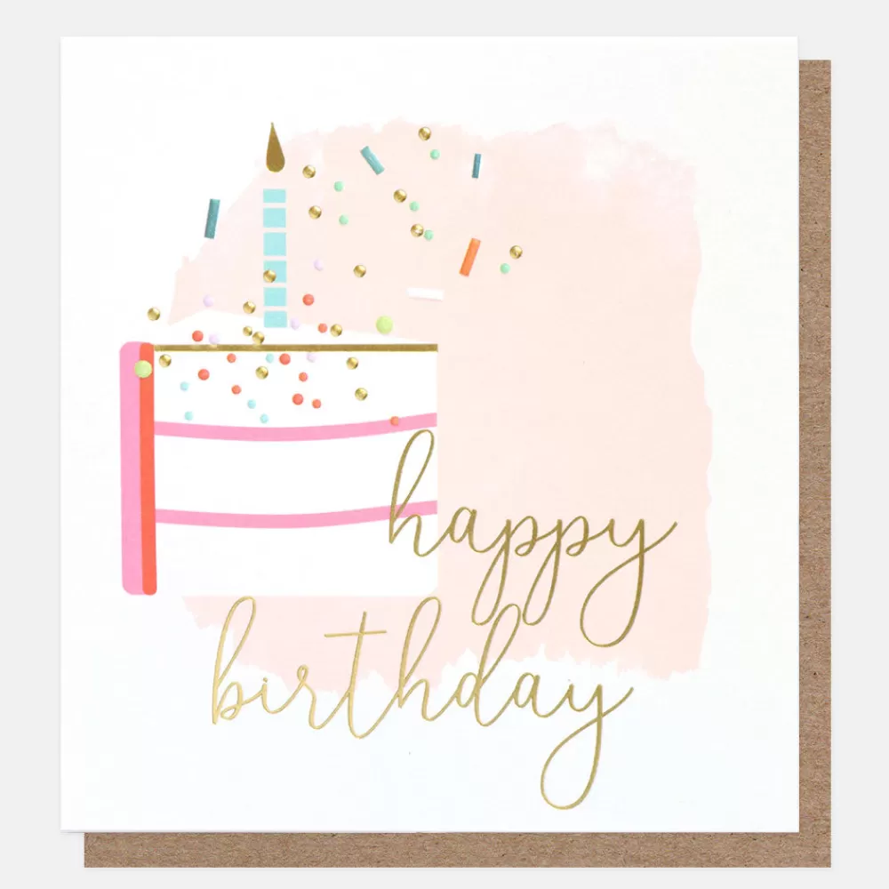 Cake & Confetti Happy Birthday Card>Caroline Gardner Best