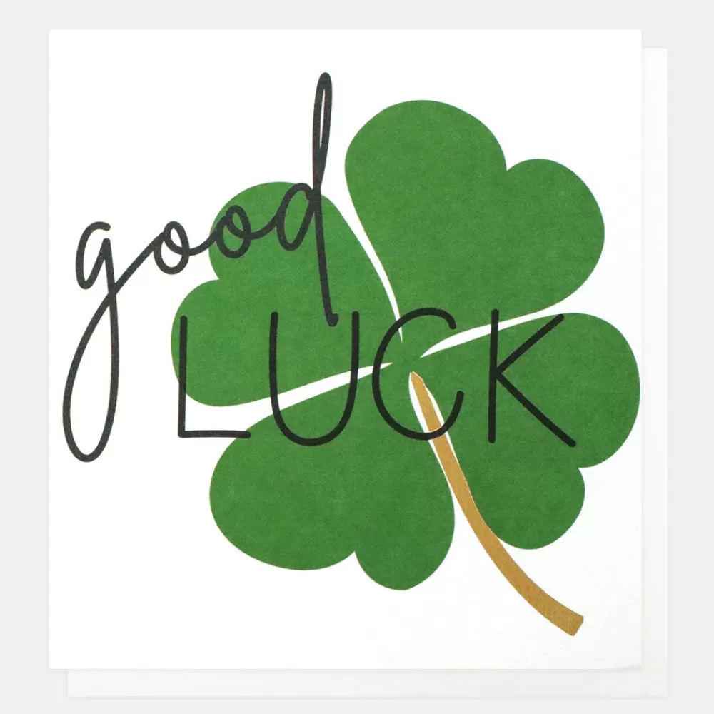 Clover Good Luck Card>Caroline Gardner Shop