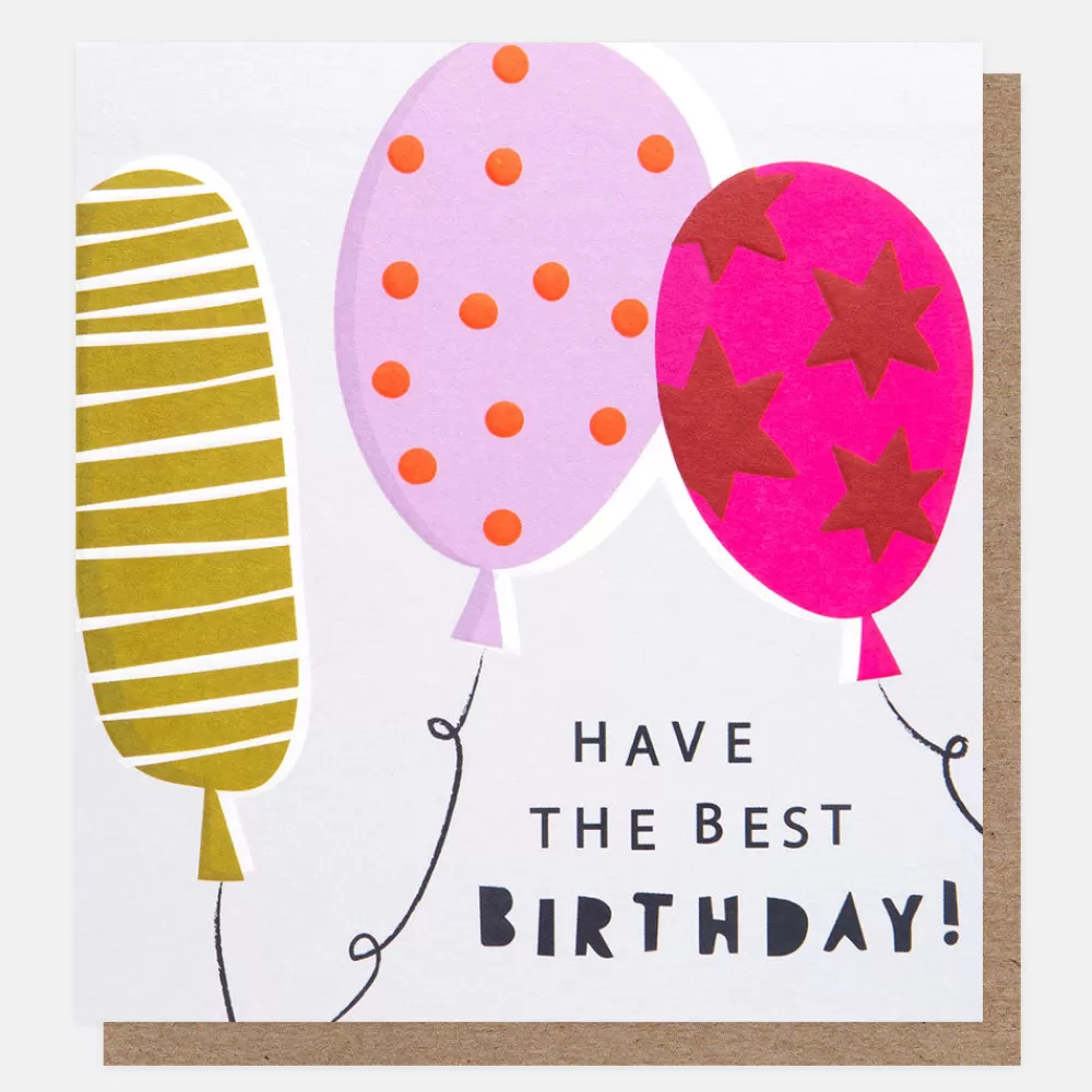 Colourful Balloons Have The Best Birthday Card>Caroline Gardner New