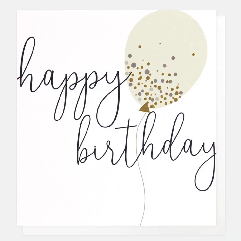 Confetti Balloon Birthday Card>Caroline Gardner Online