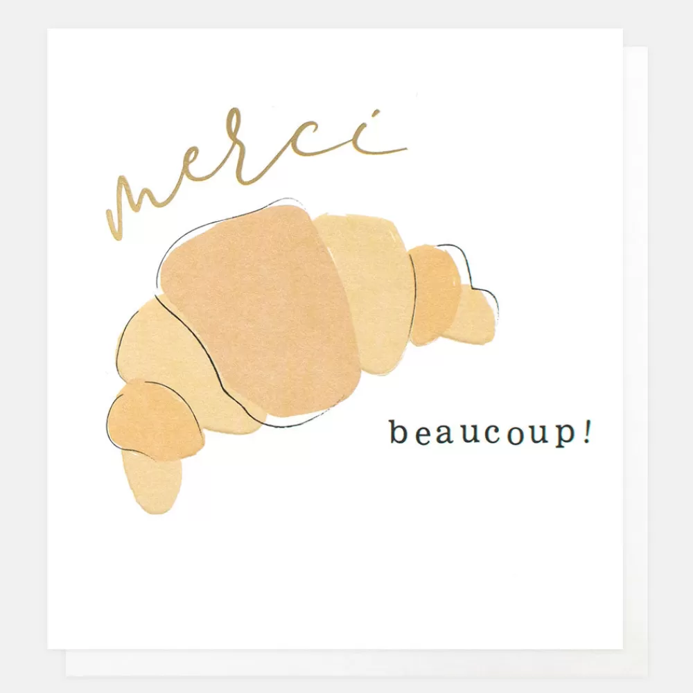 Croissant Thank You Card>Caroline Gardner Shop