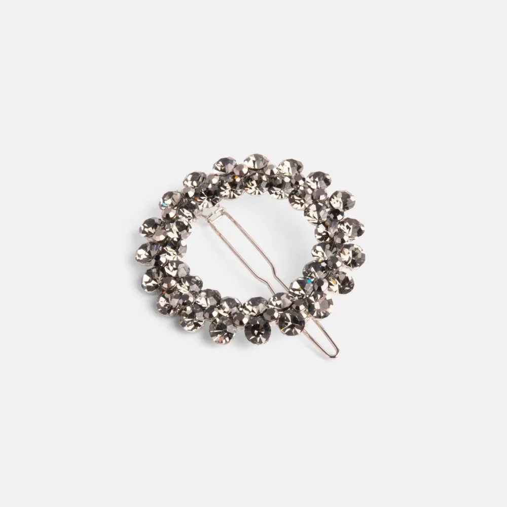 Crystal Round Hair Clip>Caroline Gardner Online