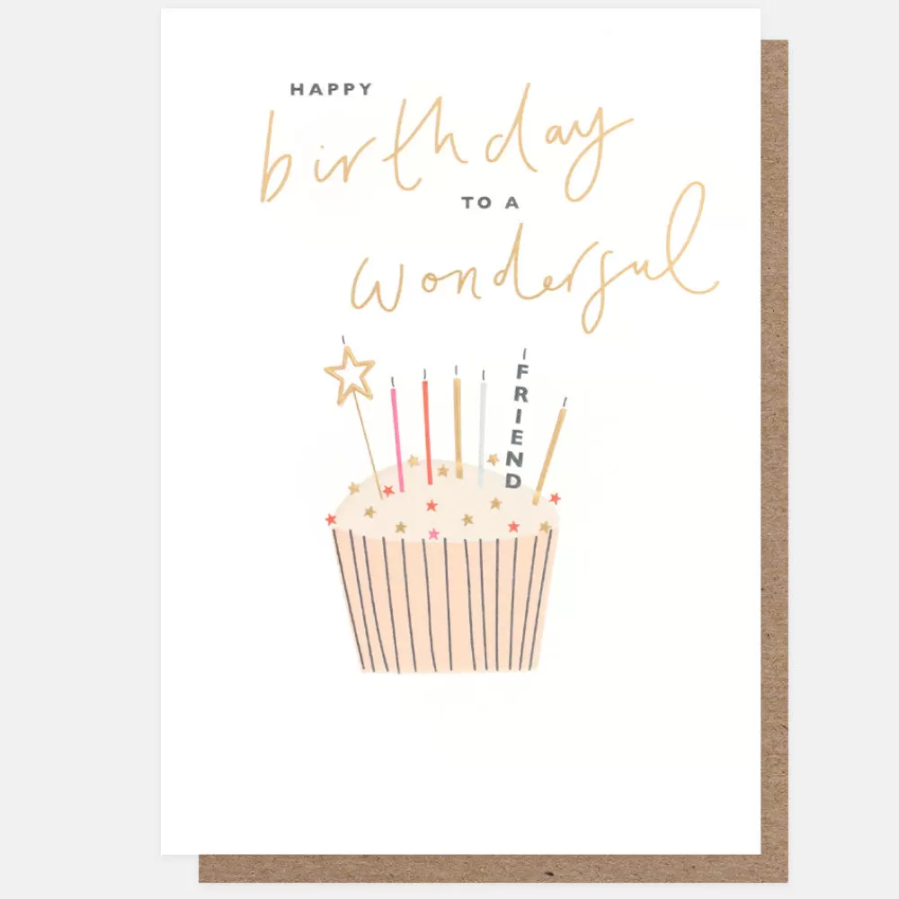 Cupcake Birthday Card For Friend>Caroline Gardner Sale