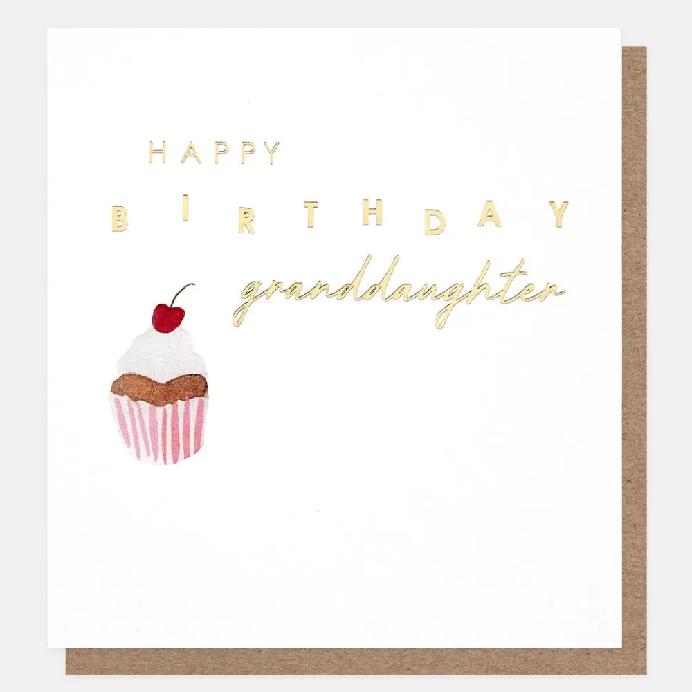 Cupcake Birthday Card For Granddaughter>Caroline Gardner Flash Sale