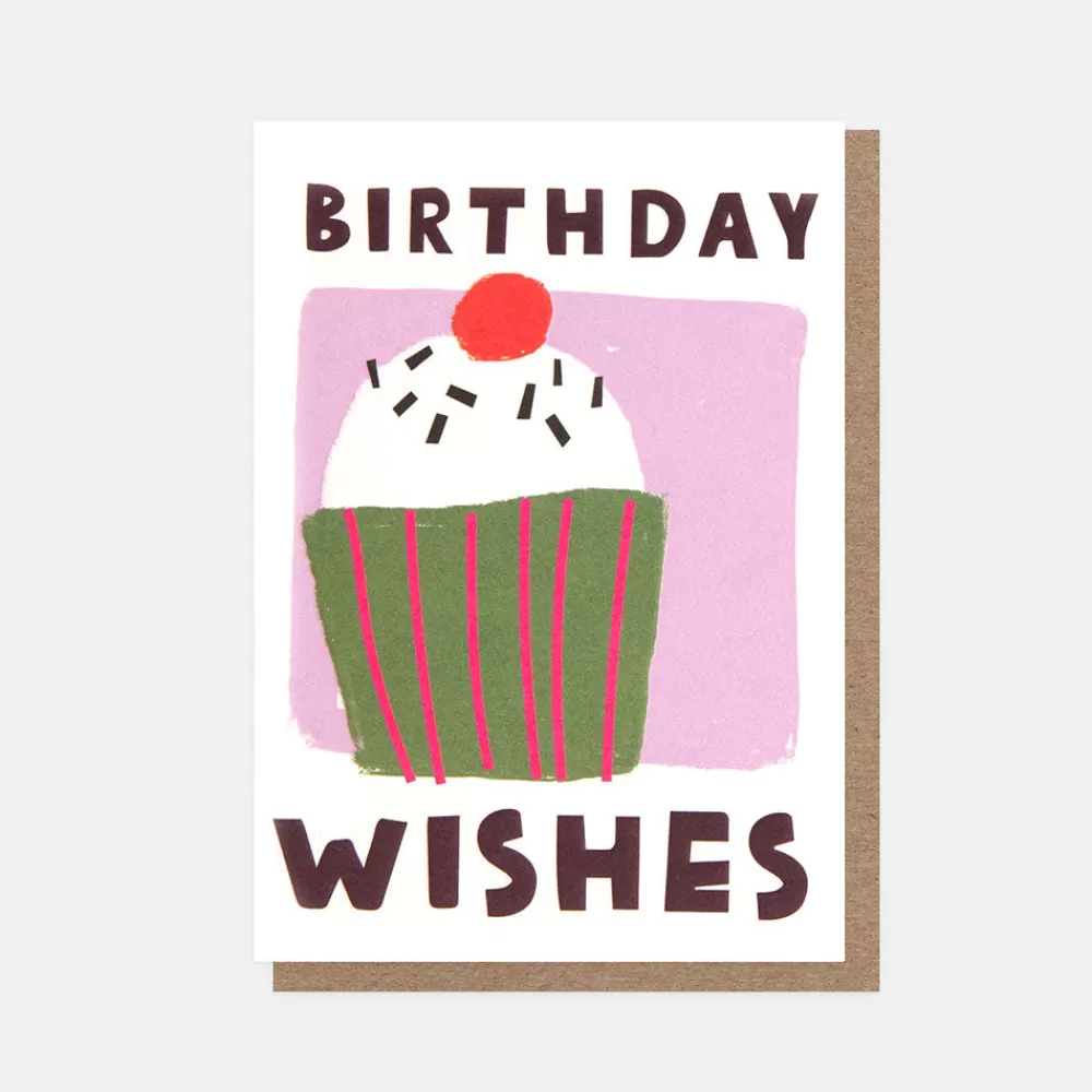 Cupcake Birthday Wishes Card>Caroline Gardner Discount