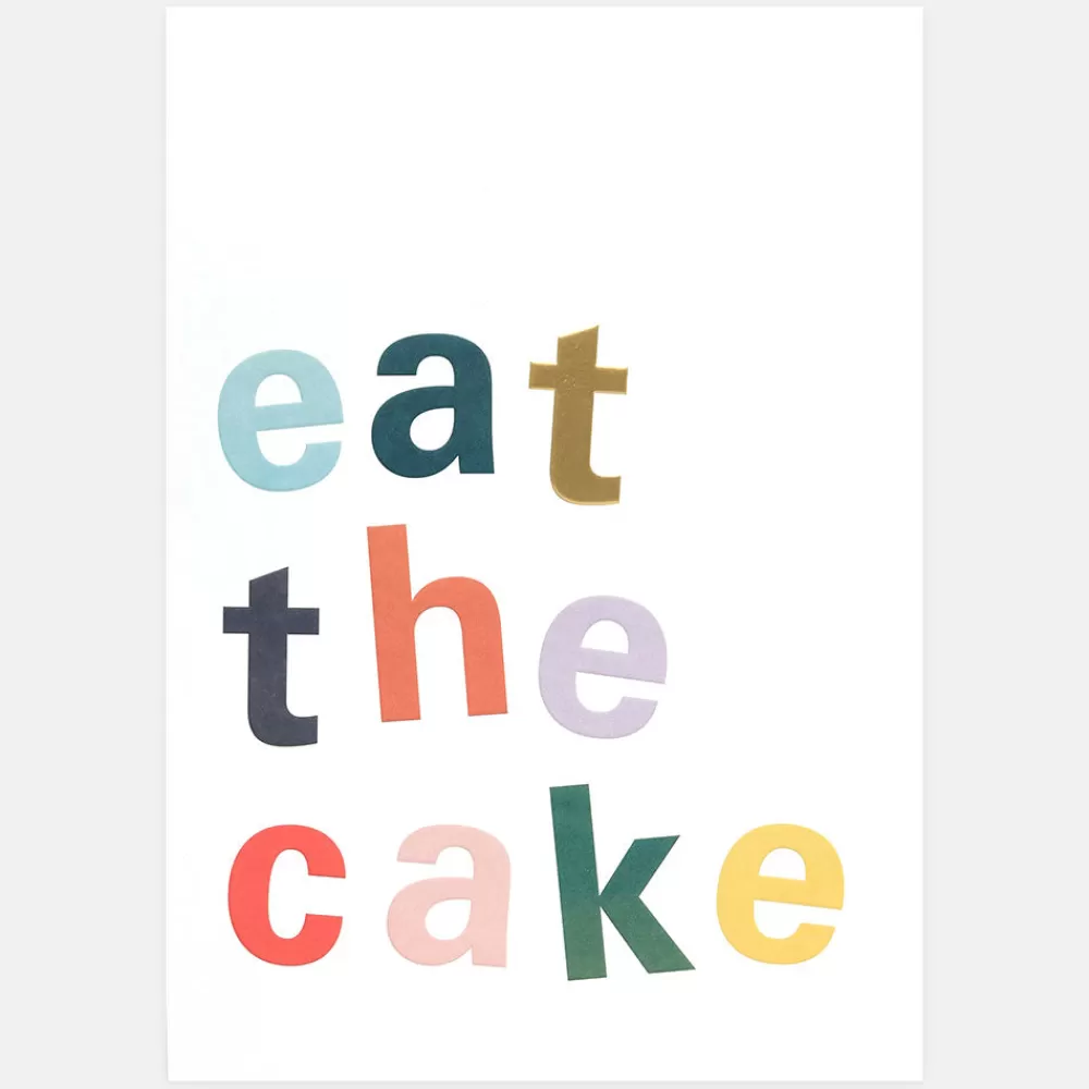 Eat The Cake Wall Art>Caroline Gardner New