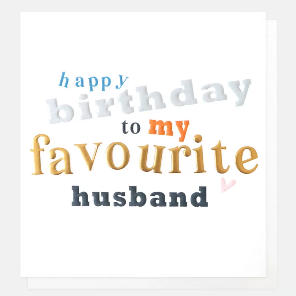 Favourite Birthday Card For Husband>Caroline Gardner Clearance