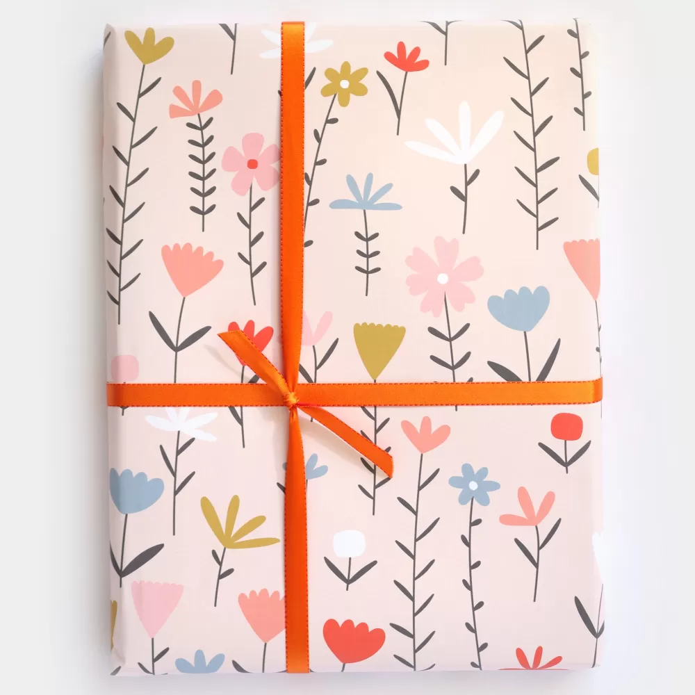 Fleur Floral Wrapping Paper>Caroline Gardner New