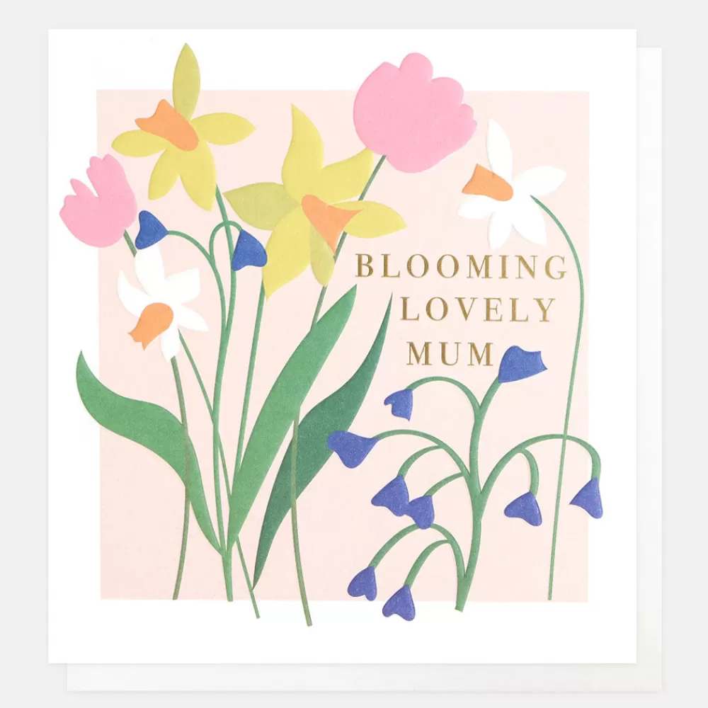 Flowers Blooming Lovely Mum Card>Caroline Gardner Shop