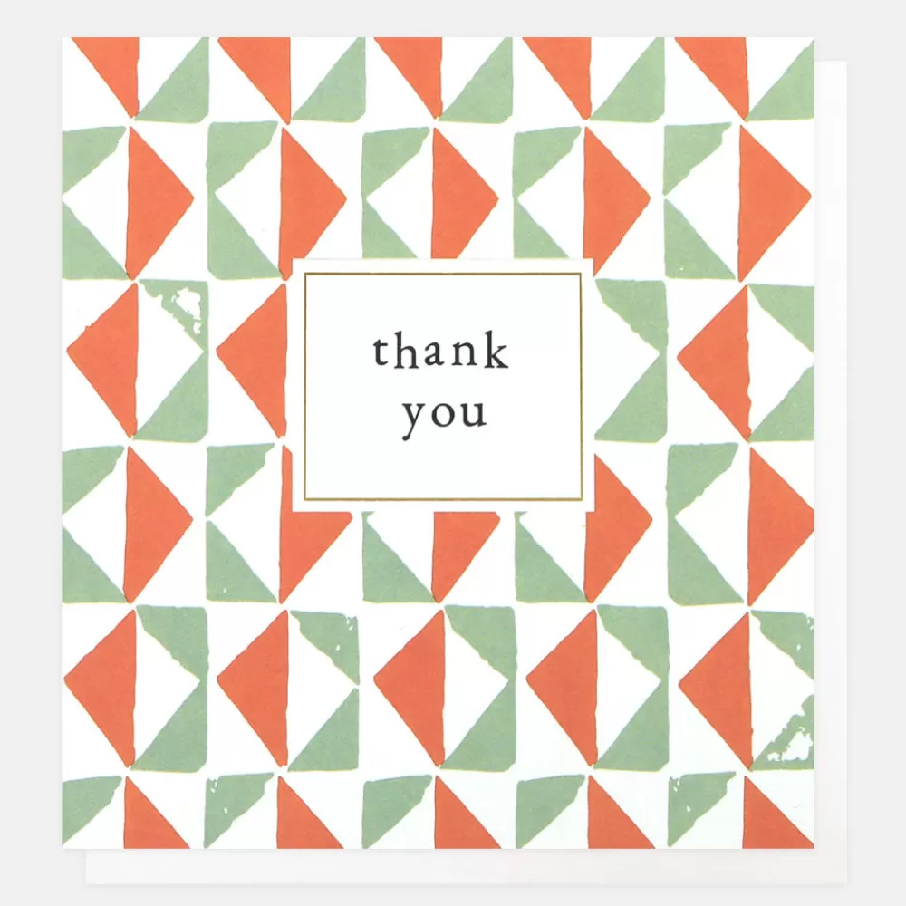 Geometric Thank You Card>Caroline Gardner Sale