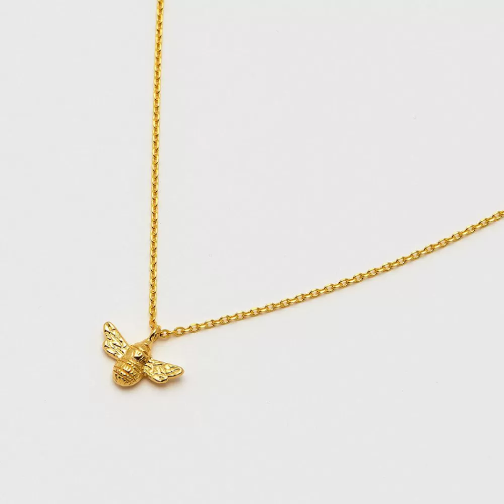 Gold Plated Bee Necklace>Caroline Gardner Sale