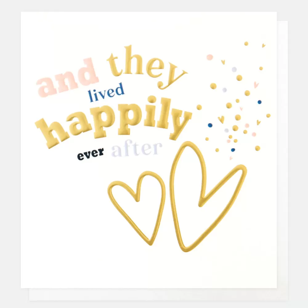 Happily Ever After Wedding Card>Caroline Gardner Outlet