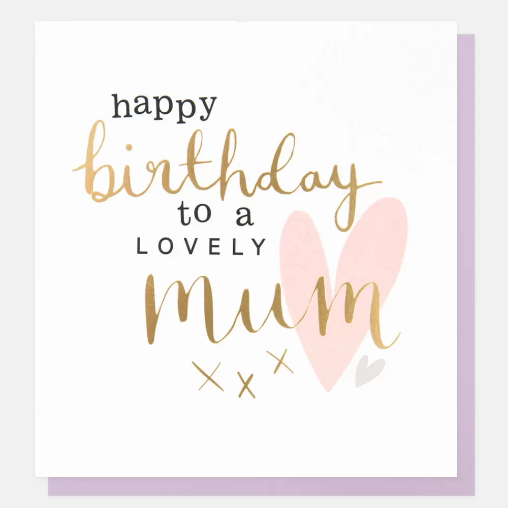 Heart Birthday Card For Mum>Caroline Gardner Outlet