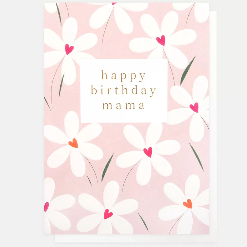 Heart Flowers Birthday Card For Mum>Caroline Gardner Clearance