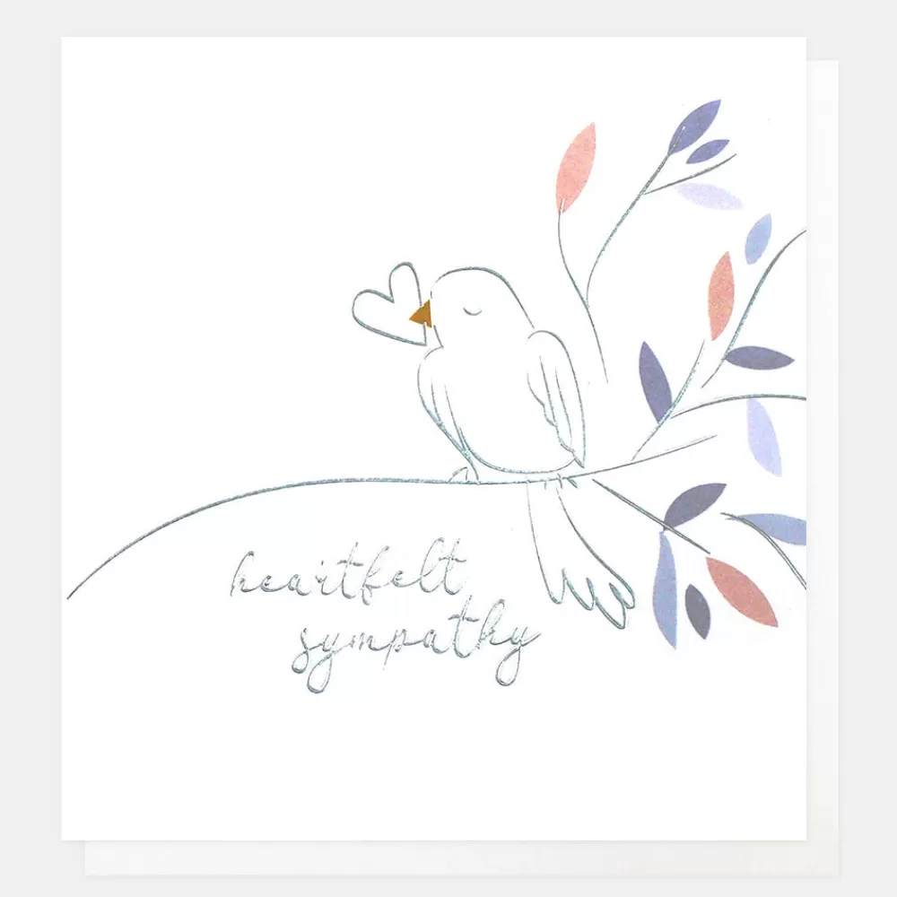 Heartfelt Bird Sympathy Card>Caroline Gardner New