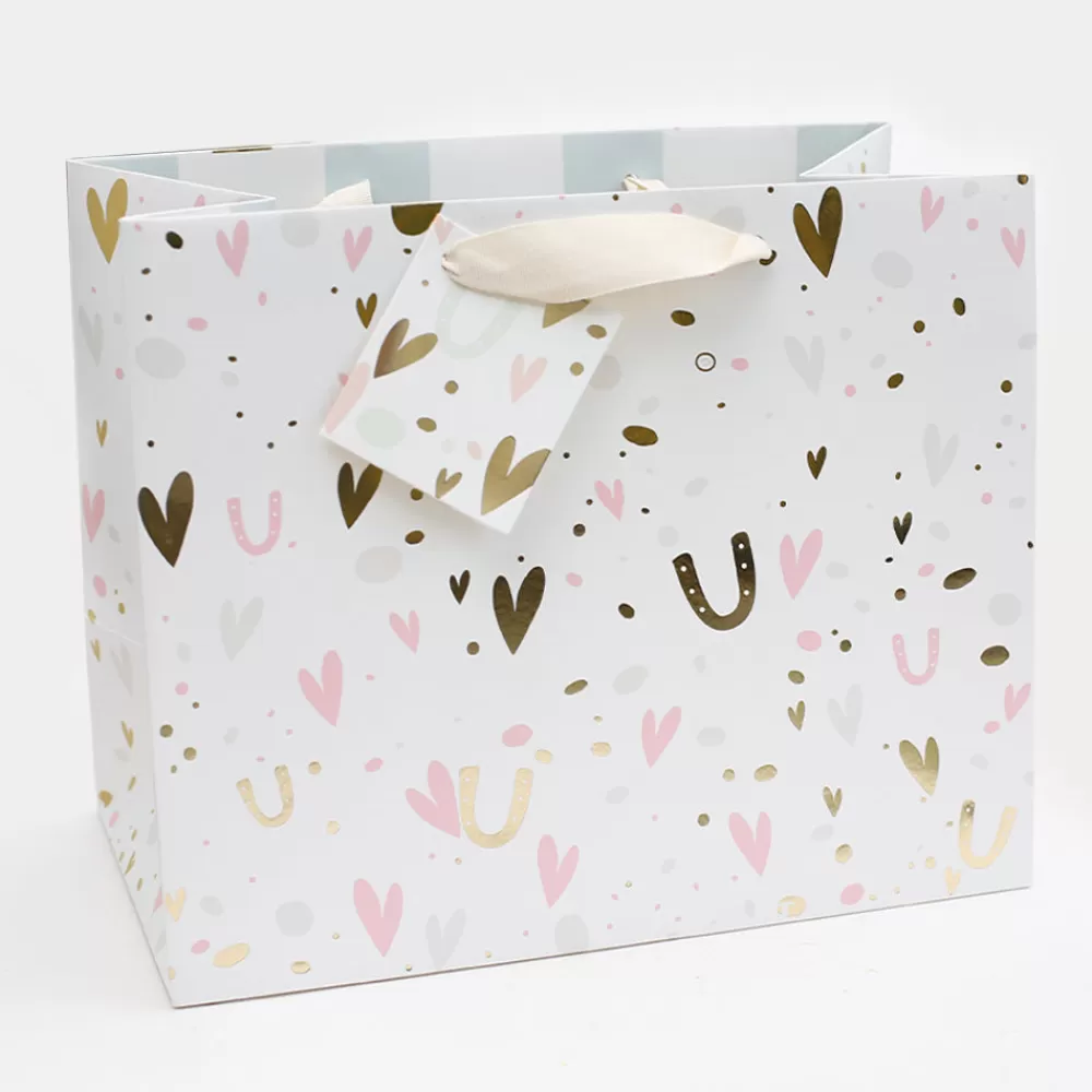 Horseshoe Heart Wedding Landscape Gift Bag>Caroline Gardner Hot