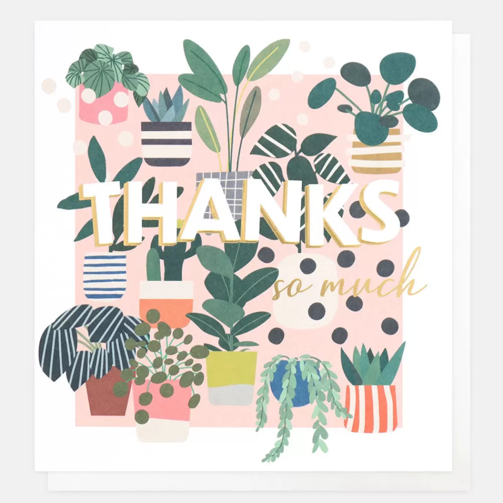 House Plants Thank You Card>Caroline Gardner Cheap