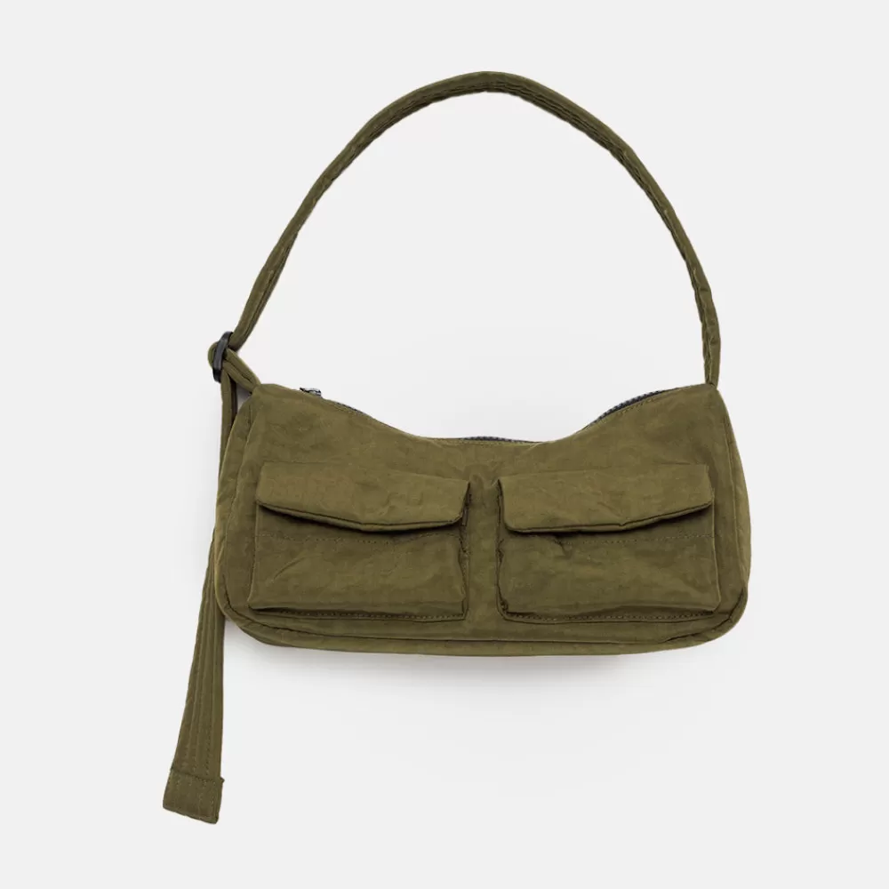 Khaki Cargo Shoulder Bag>Caroline Gardner Best