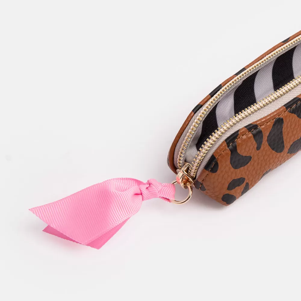 Leopard Print Pencil Case>Caroline Gardner Online