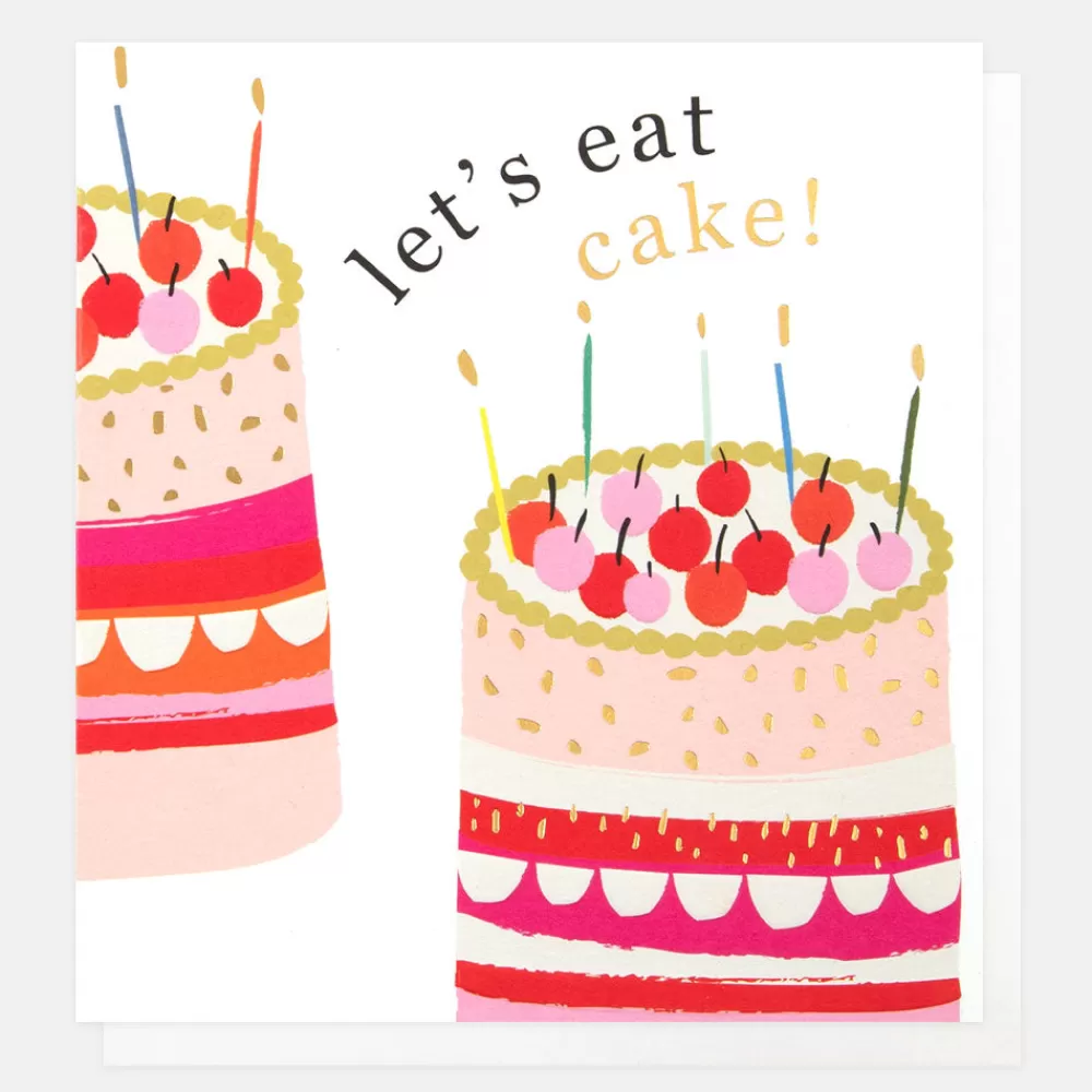 Let's Eat Cake Birthday Card>Caroline Gardner Discount