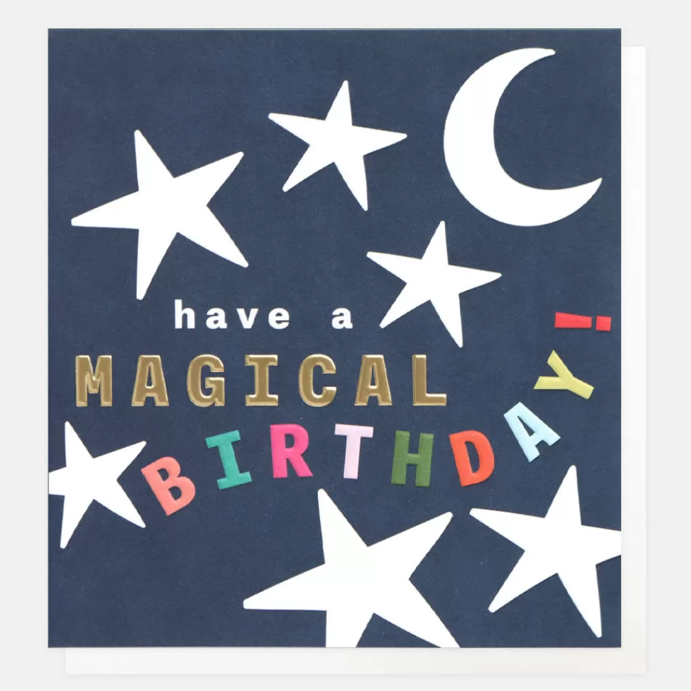 Magical Stars Birthday Card>Caroline Gardner Hot