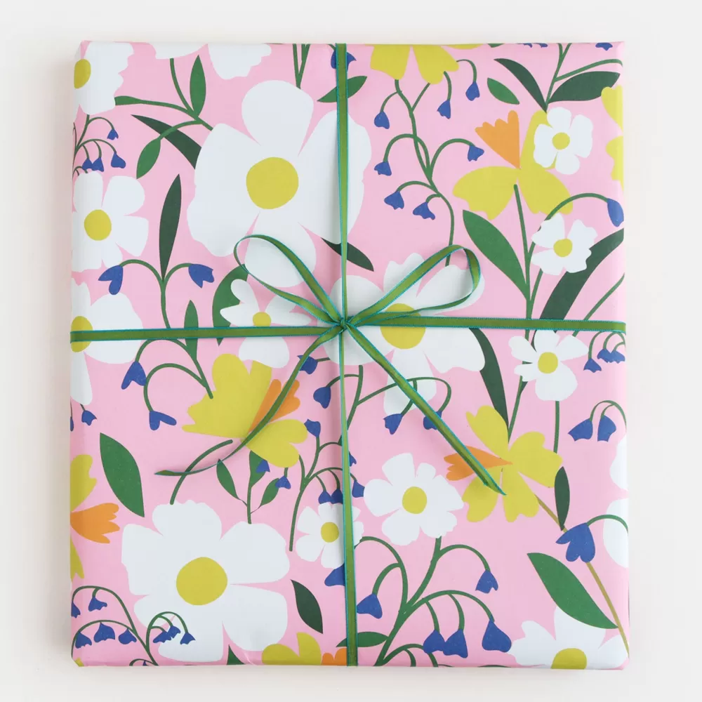 Meadow Floral Wrapping Paper>Caroline Gardner New