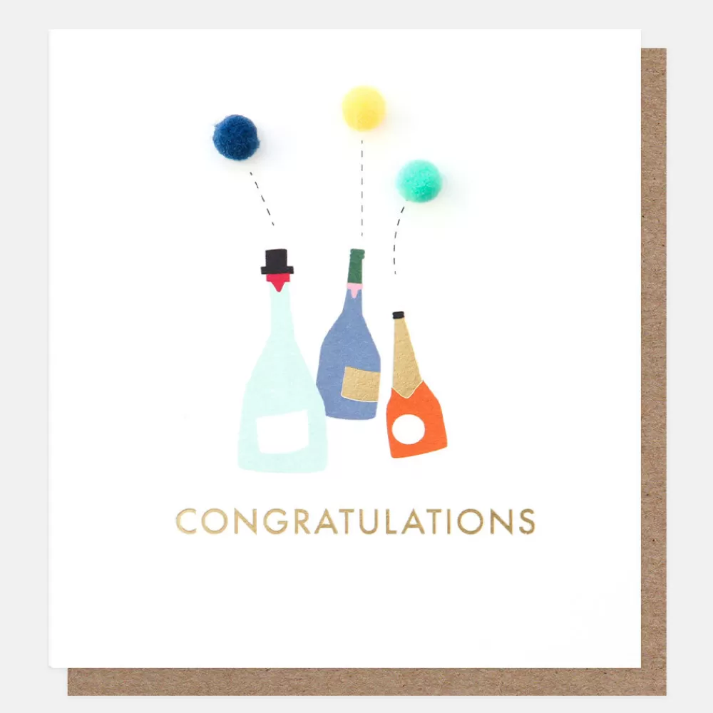 Mini Poms Bottles Congratulations Card>Caroline Gardner Flash Sale