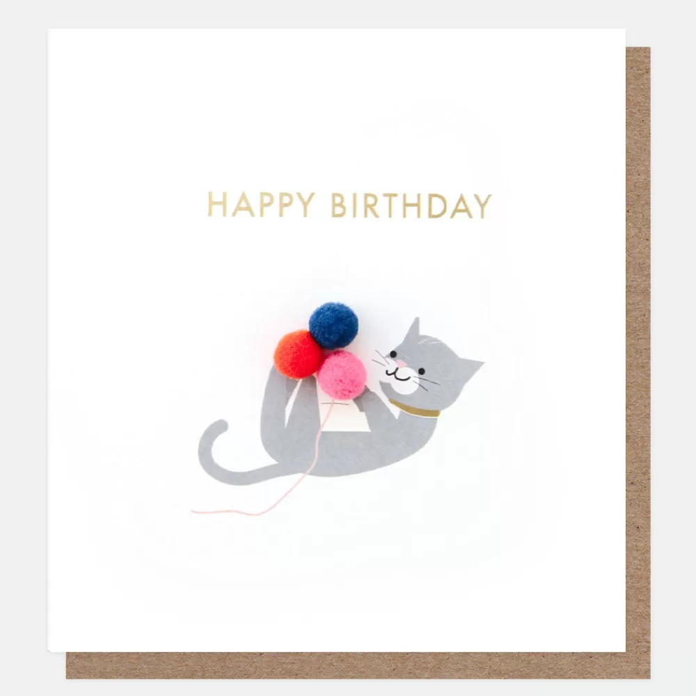 Mini Poms Cat Birthday Card>Caroline Gardner Cheap