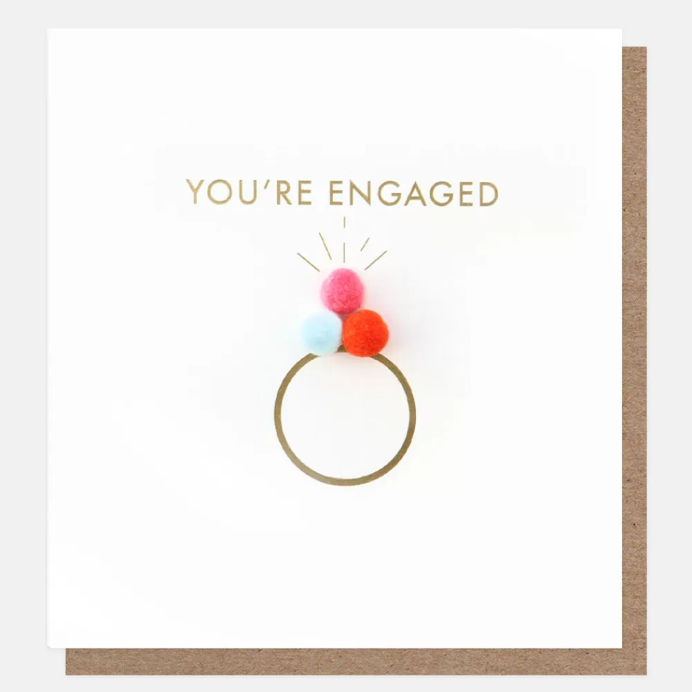 Mini Poms Ring Engagement Card>Caroline Gardner Cheap