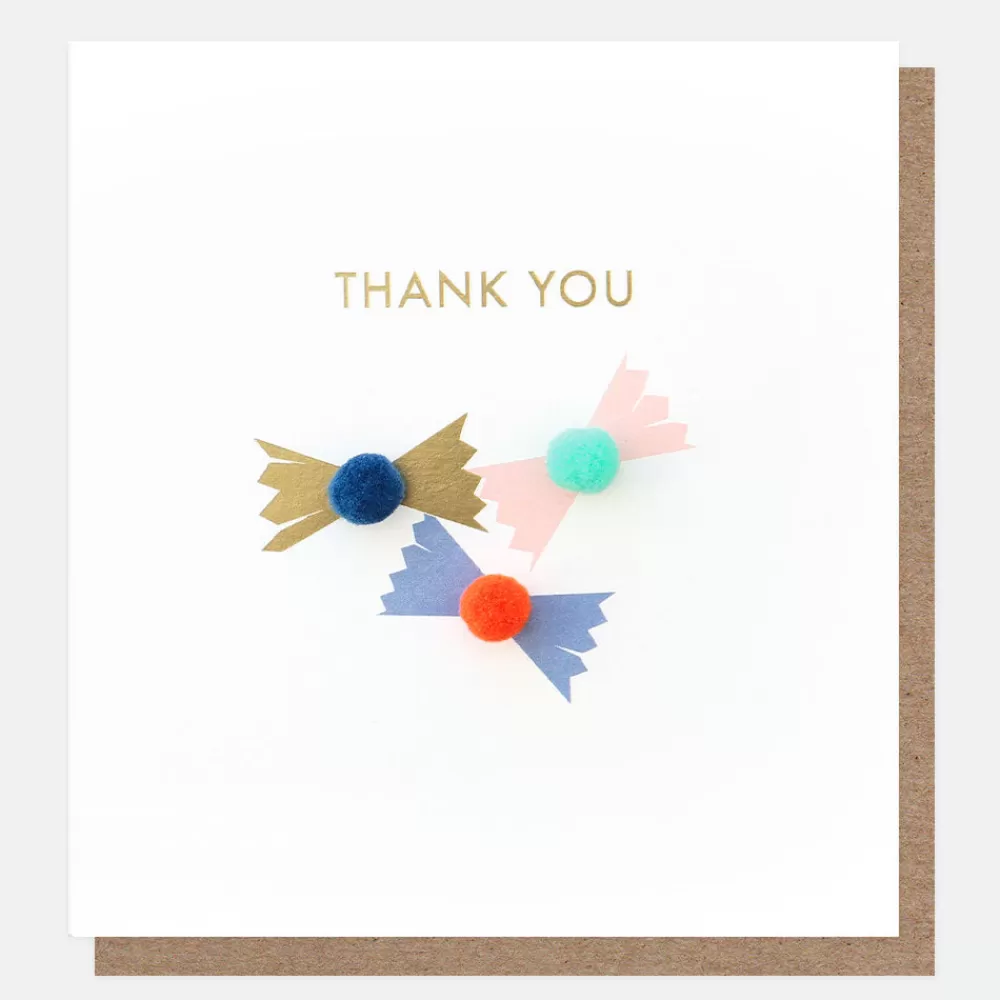 Mini Poms Sweeties Thank You Card>Caroline Gardner Shop