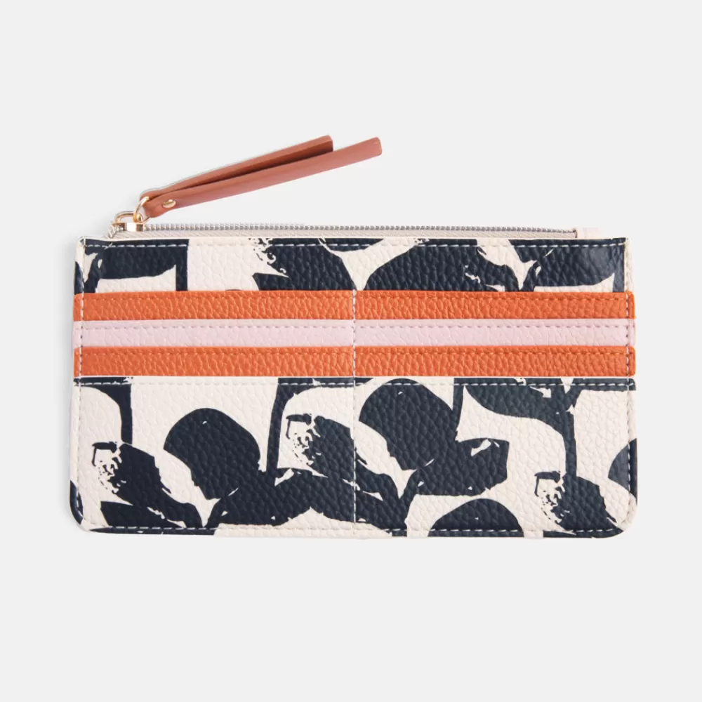 Mono Bloom Long Patch Purse>Caroline Gardner Shop