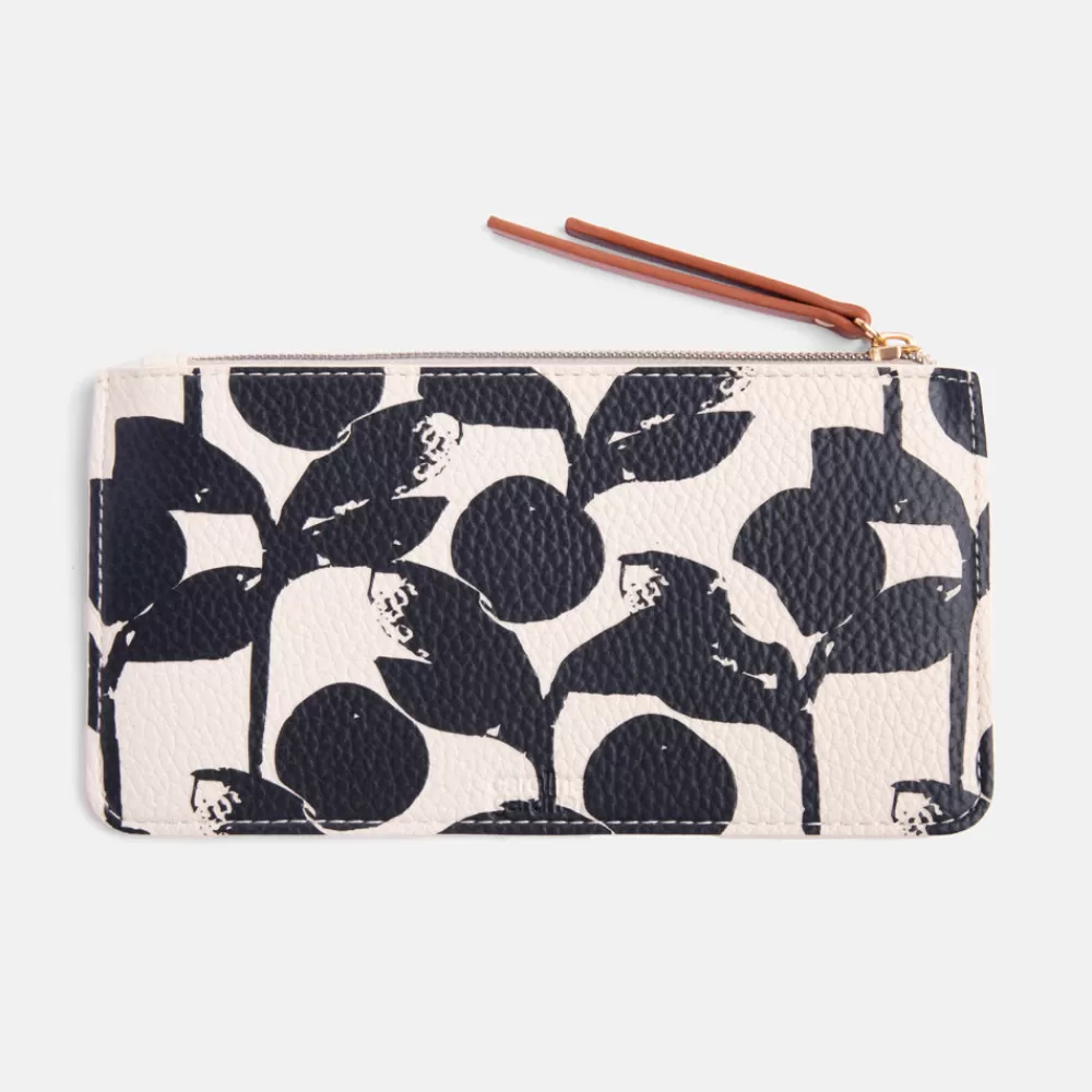 Mono Bloom Long Patch Purse>Caroline Gardner Shop