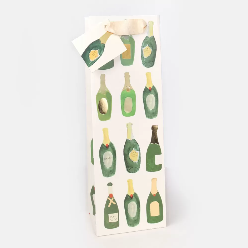 Painted Bottles Gift Bag>Caroline Gardner Fashion