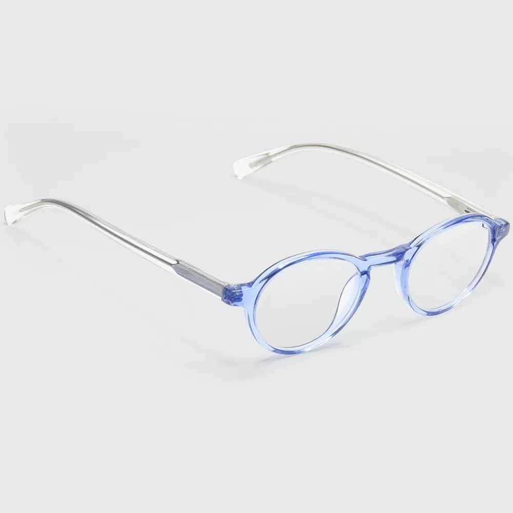 Pale Blue 'Board Stiff' Reading Glasses>Caroline Gardner Best