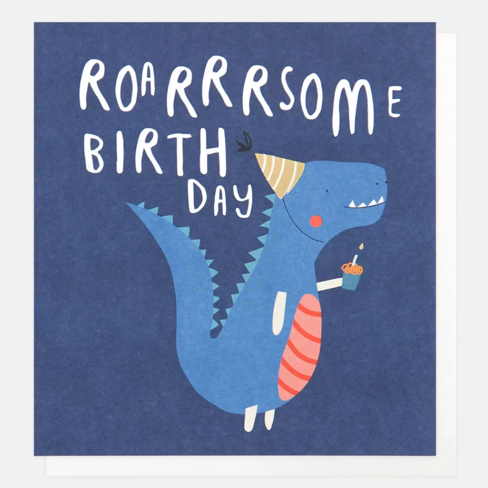 Party Dinosaur Roarsome Birthday Card>Caroline Gardner Discount