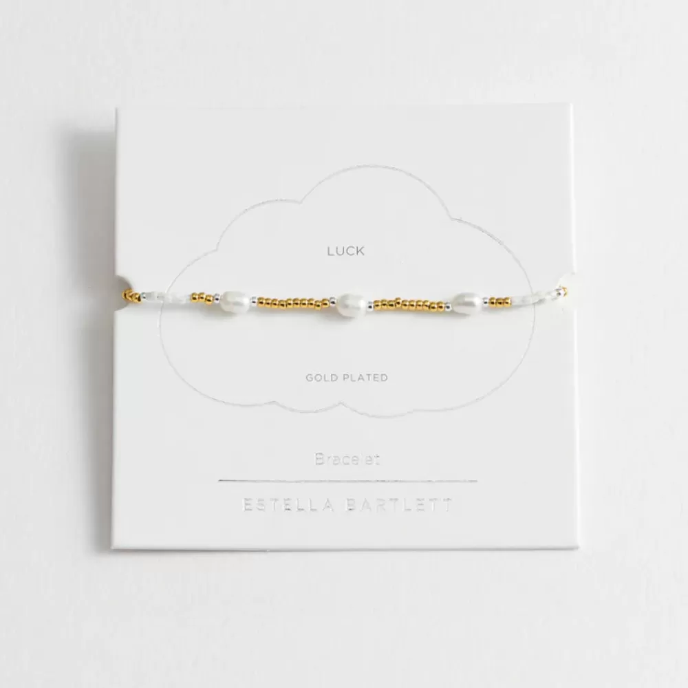 Pearl/Gold Plated Amelia Bracelet>Caroline Gardner Flash Sale