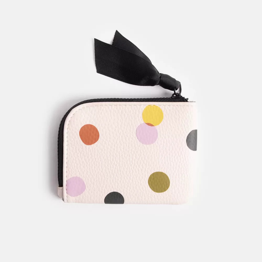 Pink Dotty Corner Purse>Caroline Gardner Flash Sale